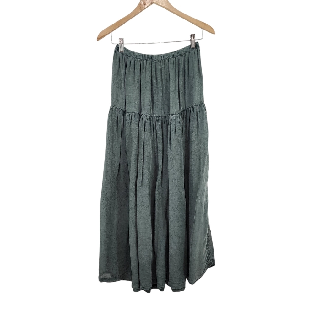 A La Mode Women's Vintage Lightweight Boho Maxi Skirt - OS